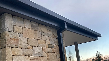 Fascia, Soffit, Gutter, Downpipe & Standing Seam Cladding 